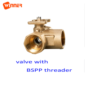 Van điều khiển tỷ lệ hệ thống HVAC, đường ống nước 50mm DN50, van bi điện 3 chiều 2 inch - Product Image 5