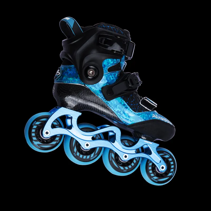 PAPAISON luxe veilig hoge niveau demontabel roze fitness kids volwassenen speed inline rolschaatsen