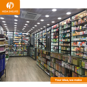 Sistema <span class=keywords><strong>de</strong></span> estantería góndola para tienda <span class=keywords><strong>de</strong></span> comestibles, <span class=keywords><strong>venta</strong></span> al por menor, moderna, unidades <span class=keywords><strong>de</strong></span> exhibición usadas - Product Image 4