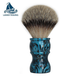 Mens 1st grado Badger cepillo de <span class=keywords><strong>afeitar</strong></span> <span class=keywords><strong>para</strong></span> regalo Barbero afeitado herramienta - Product Image 2