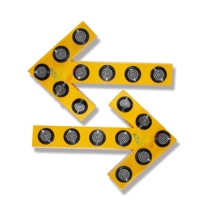 12 Years Factory Wholesale Price Road Construction Aluminum Yellow Flashing <strong>Arrow</strong> Sign - Product Image 3