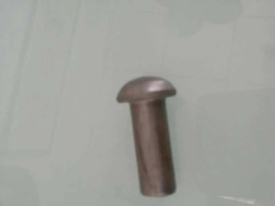 De metal de ferro forjado artesanato de ferro sólido aço rebite 6mm