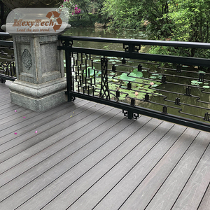 Norme américaine d'ingénierie parquet extérieur en bois <span class=keywords><strong>revêtement</strong></span> de <span class=keywords><strong>sol</strong></span> en plastique gris foncé <span class=keywords><strong>balcon</strong></span> extérieur bricolage wpc - Product Image 4
