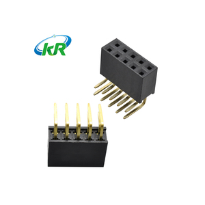 Conector DIP <span class=keywords><strong>de</strong></span> ángulo recto <span class=keywords><strong>de</strong></span> una sola fila con paso <span class=keywords><strong>de</strong></span> 2.54mm y altura <span class=keywords><strong>de</strong></span> 6.38mm para diseño <span class=keywords><strong>de</strong></span> PCB automotriz e industrial - Product Image 3