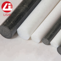 Prix d'usine en plastique blanc Delrin acétal POM tige
