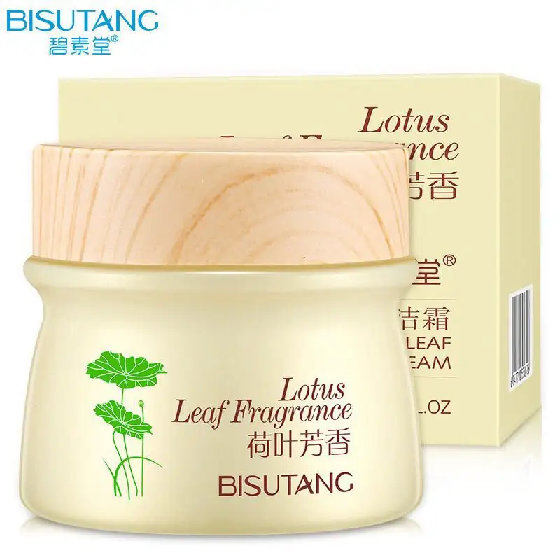 Beste Cosmetica 100% Kruiden Ingrediënten lotusblad fragance Gezichtscrème gemaakt in china