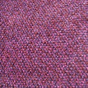 Tapis Shaggy Moderne Fait Main en Violet Tissé à la Main avec de la Laine et des Cailloux en Peluche Hauteur Fabriqué en Inde - Product Image 1