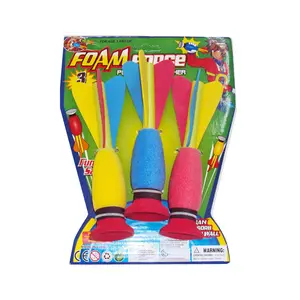 批发EVA泡沫手指导弹儿童火箭发射器玩具