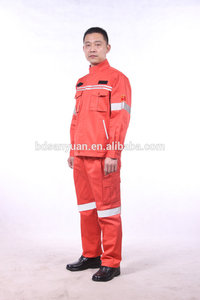 Bas prix ignifuge coton combinaison / résistant au feu vêtements de travail - Product Image 1