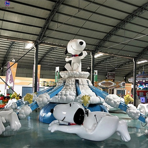 Phong cách mới vui chơi giải trí công viên thu hút snoopy chủ đề tự điều khiển máy bay rides cho trẻ em - Product Image 5