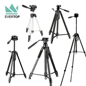 Tripod Stand Top Selling Aluminium Extendable Tripod Stand For Camera For IPhone Holder Travel Light Weight Camera Tripod Compact