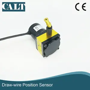 CALT-potenciómetro de posición, medidor de longitud, 500mm, 24Vdc, 0-5 K, ohm, extensión de cable, CWP-S500R1, potenciómetro lineal, sensor de posición