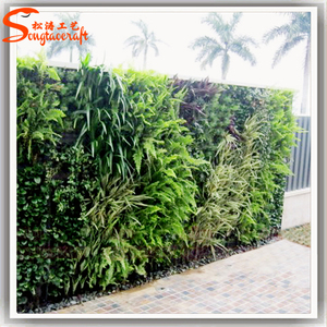 Système de <span class=keywords><strong>jardin</strong></span> vertical en herbe plastique, mur vert, <span class=keywords><strong>jardin</strong></span> vertical artificiel - Product Image 4