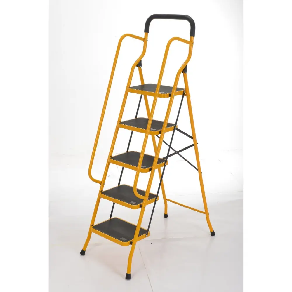 Veiligheid 5 Stap Staal Ladders Met Leuning