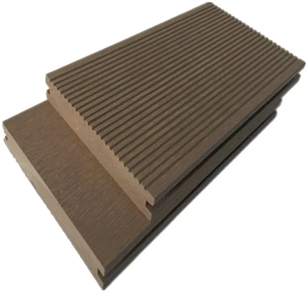Commercio all'ingrosso della fabbrica Wpc decorativo blocco di cenere legno plastica composito Wpc pavimentazione all'aperto