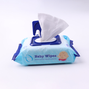 Barato suave cuidado y limpieza toallitas húmedas tejido toallitas 80 unids con cubierta - Product Image 1