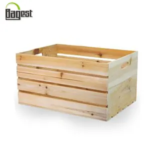 Hot Sale Natural Handmade Fruit Box Wooden Vegetable Crates