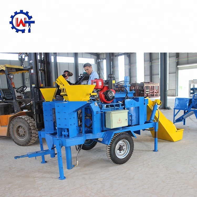 Machine de chine! WT1-20 M7M1 presse brique terre crue / brique autobloquant