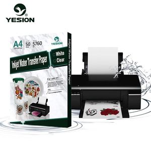 Papel de transferencia de agua <span class=keywords><strong>para</strong></span> taza A4 A3 de inyección de tinta de tinte a prueba de agua de papel de tobogán de agua papel de transferencia de papel - Product Image 3