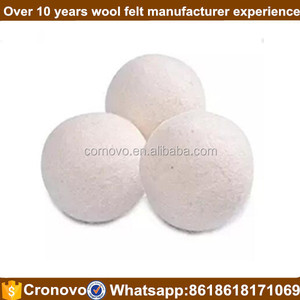 <span class=keywords><strong>Amazon</strong></span> vente chaude grand pas lint Éco Xl 6 Pack Organique moutons feutre de <span class=keywords><strong>laine</strong></span> Blanchisserie Sèche Boule - Product Image 1