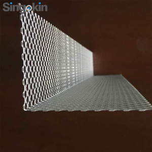 5x10mm אלומיניום רשת Gutter משמר אלומיניום גיליון gutter כיסוי 20cm רוחב מחורר מתכת רשת מחיר - Product Image 3