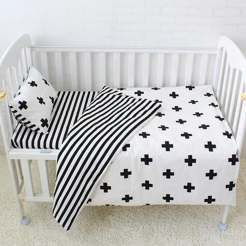 ชุดเครื่องนอนผ้าฝ้ายสำหรับเด็กทารก,ผ้าปูที่นอนดีไซน์แฟชั่นแบบกำหนดเองเปลเด็กสุดหรูสำหรับใช้ในบ้าน