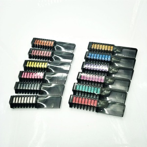 หวีย้อมผม12สีแบบชั่วคราวหวีชอล์กแบบน้ำ - Product Image 5