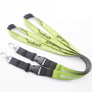 Factory Price Sell ShinyFans SF-1001 Polyester Woven Custom Logo Promotional Use Lanyard with 2-Sided Printing