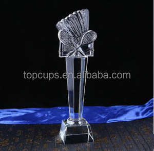 低mo Q麦克风水晶奖杯 - Product Image 5