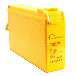 Paquete de batería de iones de litio de terminal frontal de larga duración 12V 200AH ácido de plomo sellado con capacidad de 150AH - Product Image 1