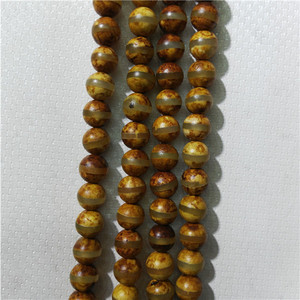 Gran oferta, cuentas de piedra Dzi de ágata tibetana de una línea - Product Image 4