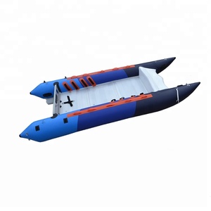 Voilier catamaran <span class=keywords><strong>gonflable</strong></span> 14 pieds - <span class=keywords><strong>Bateau</strong></span> de course 2 places avec daggerboard et trampoline - Product Image 4
