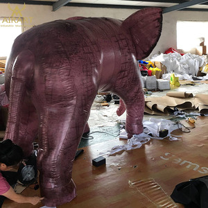 Dành Cho Người Lớn Bơm Hơi Mô Phỏng Trang Phục Con Voi, Voi Inflatable Đi Bộ Động Vật Phù Hợp Với - Product Image 3