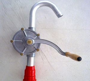 Ручной водяной насос, насос для жидкости, ручной насос, барабан, вращающийся ручной насос из нержавеющей стали 304 - Product Image 3