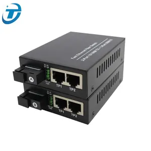 Fiber SC/ST/LC to RJ45 100BaseFX-10/100BaseTX Auto-Negotiable Fast Ethernet Media Converter