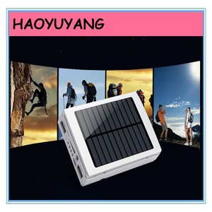 20000 mAh Cargador Solar Ventana LED Manual De Banco de la Energía Solar del Banco de la Batería Con El Paquete Al Por <span class=keywords><strong>Menor</strong></span> - Product Image 2