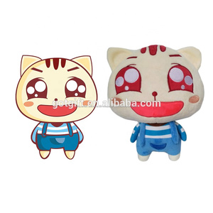 Fabricante de dibujos animados suave animales <span class=keywords><strong>Mini</strong></span> lindo gato de juguete de felpa - Product Image 4