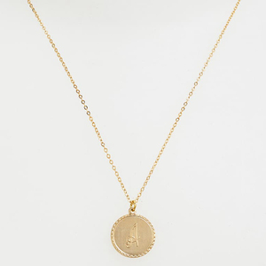 Ultimi Tendenza 26 Lettere In Acciaio Inox 18 K Oro Placcato Monili Della Collana <span class=keywords><strong>Iniziale</strong></span> Personalizzata - Product Image 2
