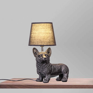 Lámpara de Mesa Infantil con Diseño de Animales Adorables: Corgi, <span class=keywords><strong>Beagle</strong></span>, Boston Terrier - Product Image 6