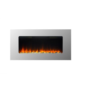 <span class=keywords><strong>Cheminée</strong></span> décorative électrique personnalisée avec <span class=keywords><strong>insert</strong></span> en marbre artificiel, LED et métal, cadre de manteau de <span class=keywords><strong>cheminée</strong></span>, affichage anglais pour - Product Image 2