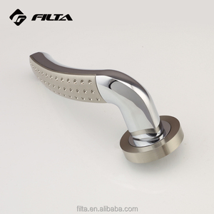 แปรงมือจับประตูโลหะผสมสังกะสีโครเมี่ยมพร้อมดอกกุหลาบ R01-H053 - Product Image 5