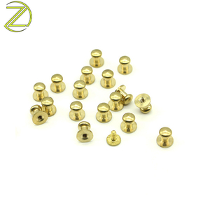 CNC מכונות חומרת פליז עיוור מסמרות פטריות ראש מוצק מסמרות - Product Image 5