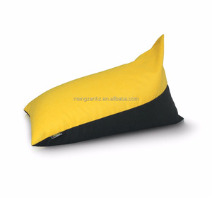 Soft <strong>Yellow</strong> Triangle Shape Bulk <strong>Bean</strong> <strong>Bag</strong> Manufacturer for Kids - Product Image 1