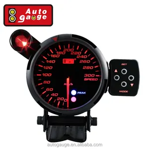 80 mm LED Light Auto Gauge Car Speedometer