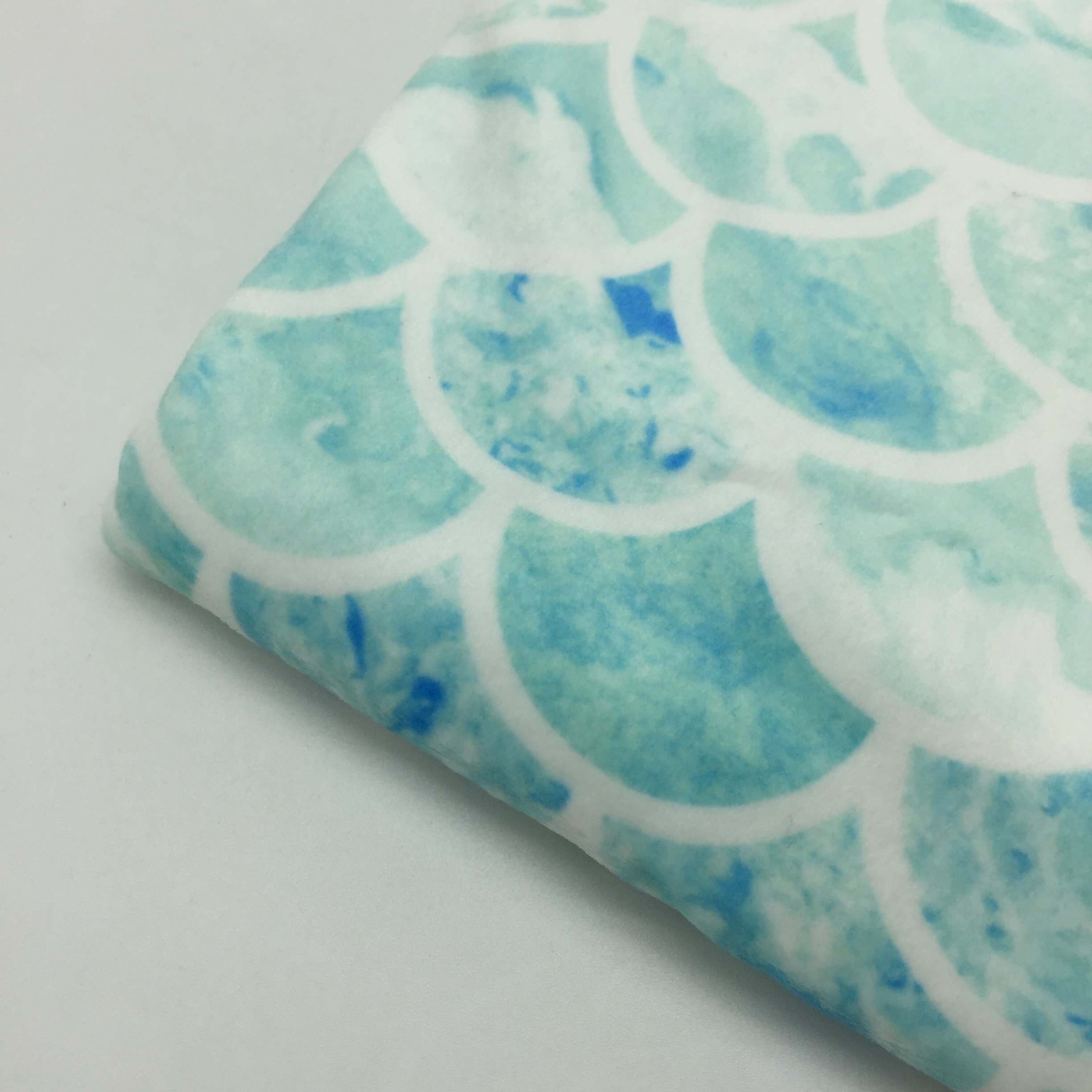 Высококачественная напечатанная на заказ ткань из полиэстера и спандекса для одеяла