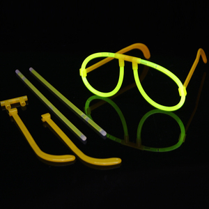 Großhandel Party Dekoration im Dunkeln leuchten Stick Brille Neon Brille