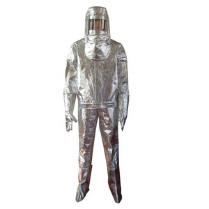 Combinaison résistante aux hautes températures, vêtements ignifuges aluminisés - Product Image 1