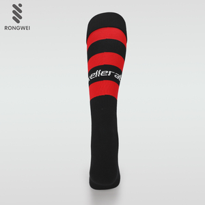 Elite Sport Custom Logo <span class=keywords><strong>calze</strong></span> traspirante Anti-Slip Spandex <span class=keywords><strong>per</strong></span> il <span class=keywords><strong>calcio</strong></span> che corre alta alla caviglia modello di lettera ODM quotidiano <span class=keywords><strong>per</strong></span> la primavera - Product Image 4