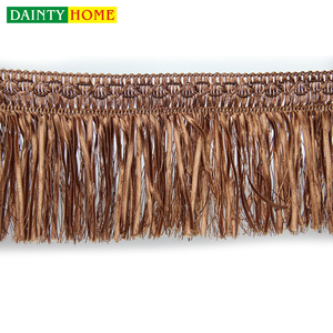 2017 Nuovi Prodotti Prezzo Competitivo Poliestere Arredamento Per La Casa Fringe Taglio Cotone - Product Image 6