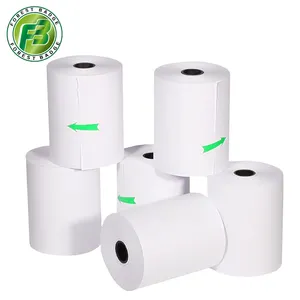 Çözünürlüklü yazarkasa rollos de papel 70gsm 57x40mm